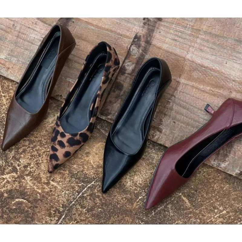 Slingback Pumps Women - 2024 Damen Sexy High Heels Burgund