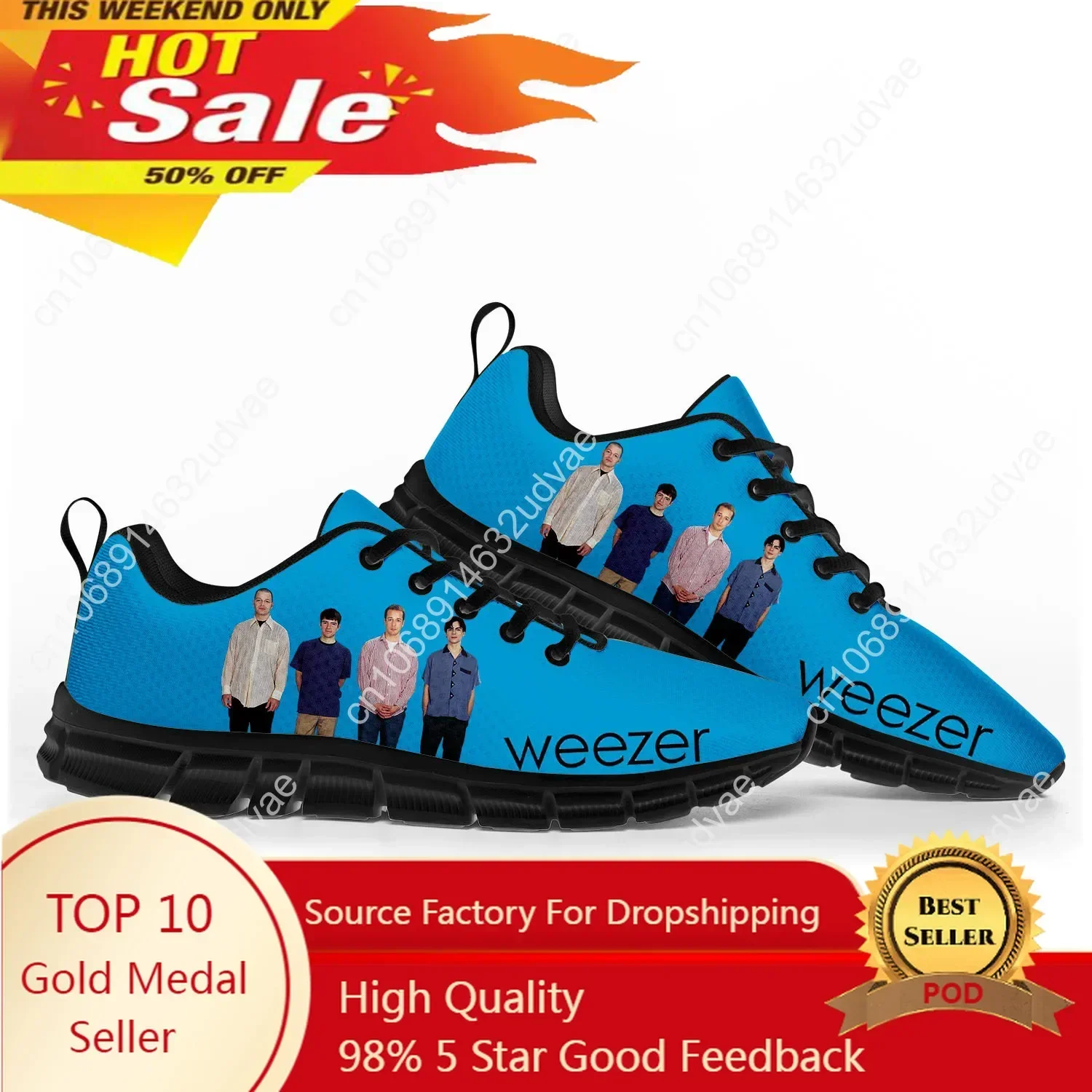 Women Shoes Sneakers - Weezer Sportschuhe für Herren und Damen,