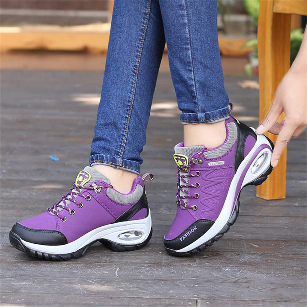 Women'S Shoes Hike - Straße Kissen Sommer Bergbau Frau Wanderschuhe