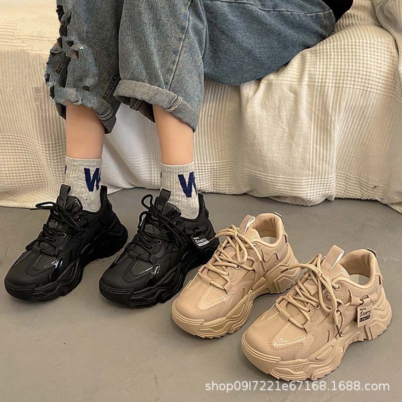 Women Shoes Store - 2026 Plateau-Sneaker für Damen Frühling Herbst