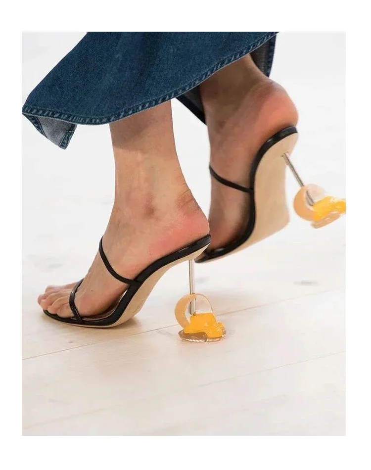 Sommer Riemchensandalen Offene – Strappy Heeled Sandals Bewertung und Preis
