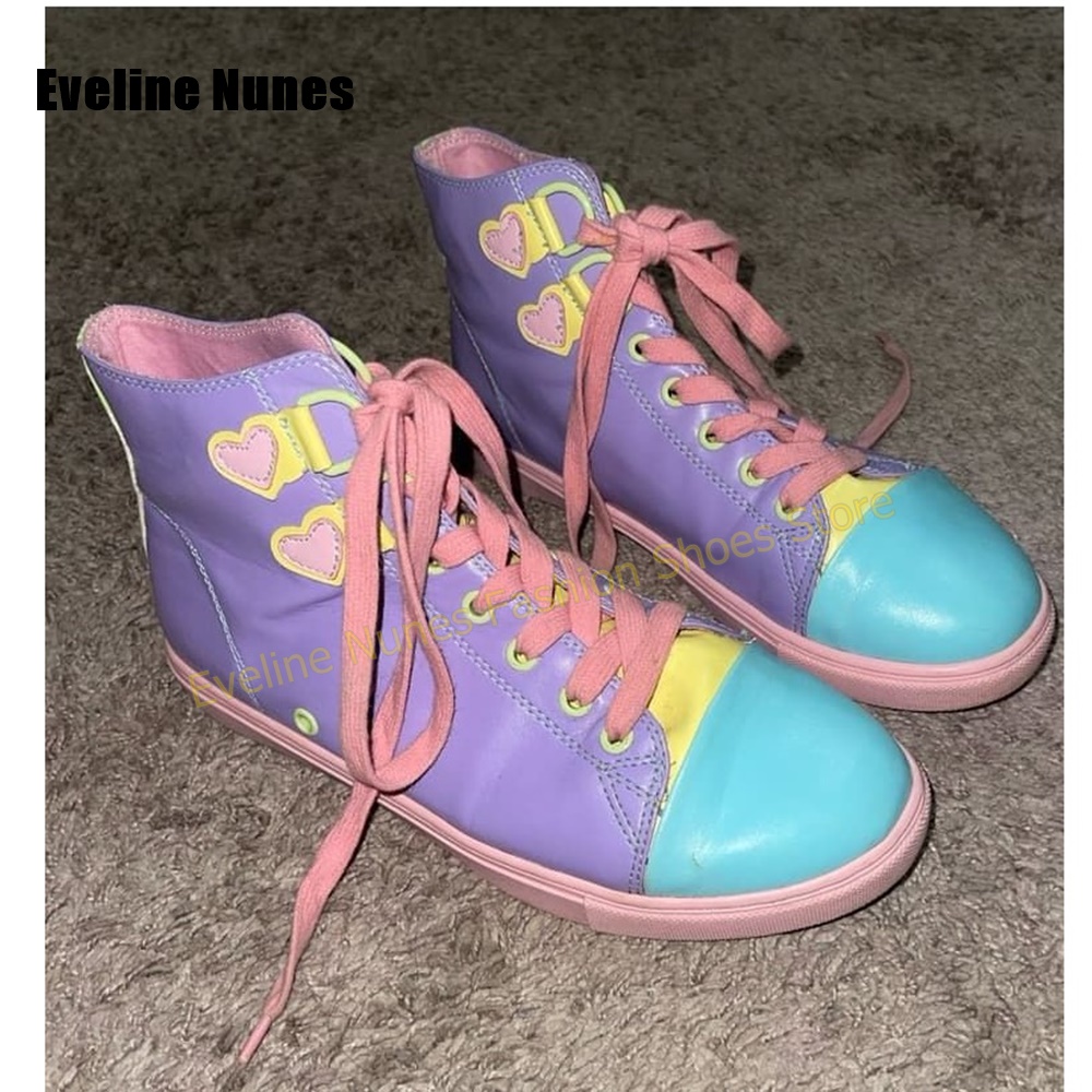 Y2K Mädchen Süße High-Top Snea – Women Shoes Sneakers Bewertung und Preis