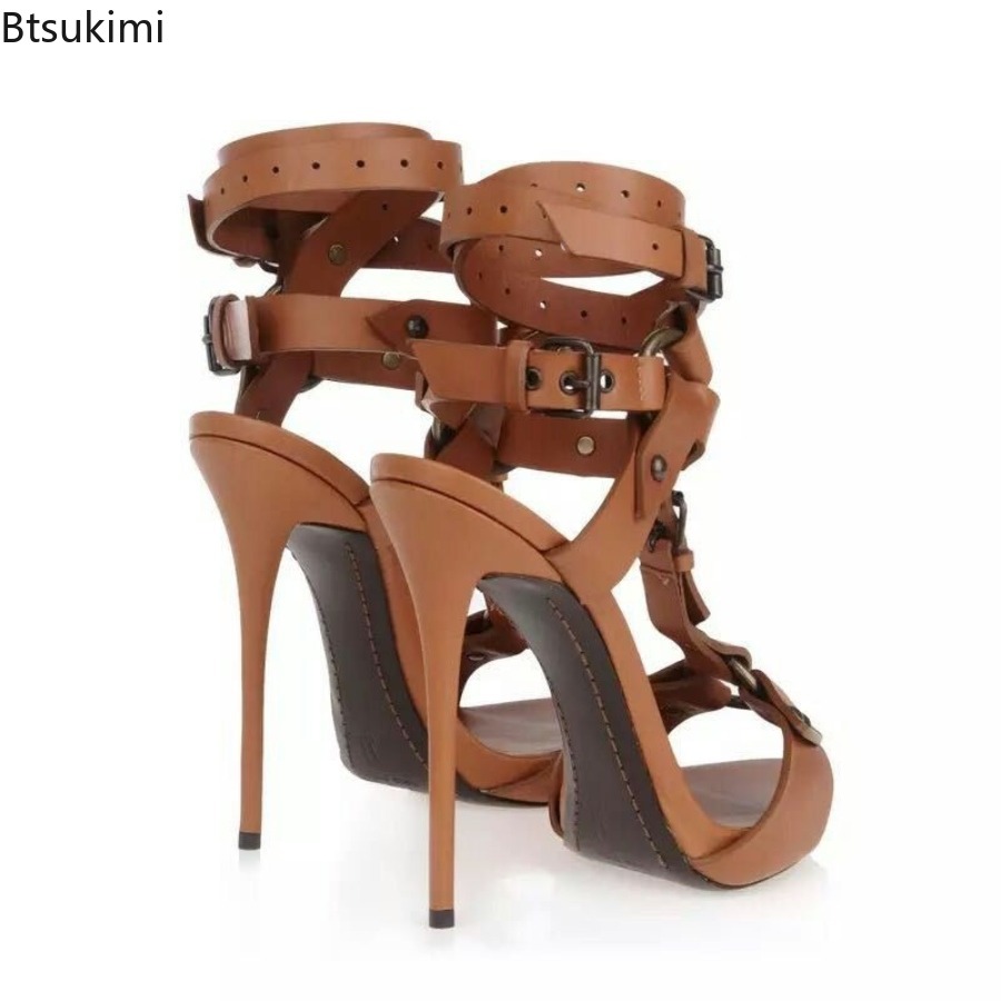 Sexy Kreuzriemen-Gladiatorensa – Strappy Heeled Sandals Bewertung und Preis