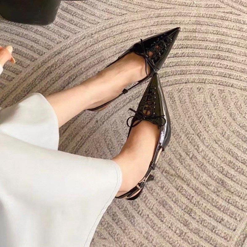 Europäischer Stil Spitze High  – Strappy Heeled Sandals Bewertung und Preis