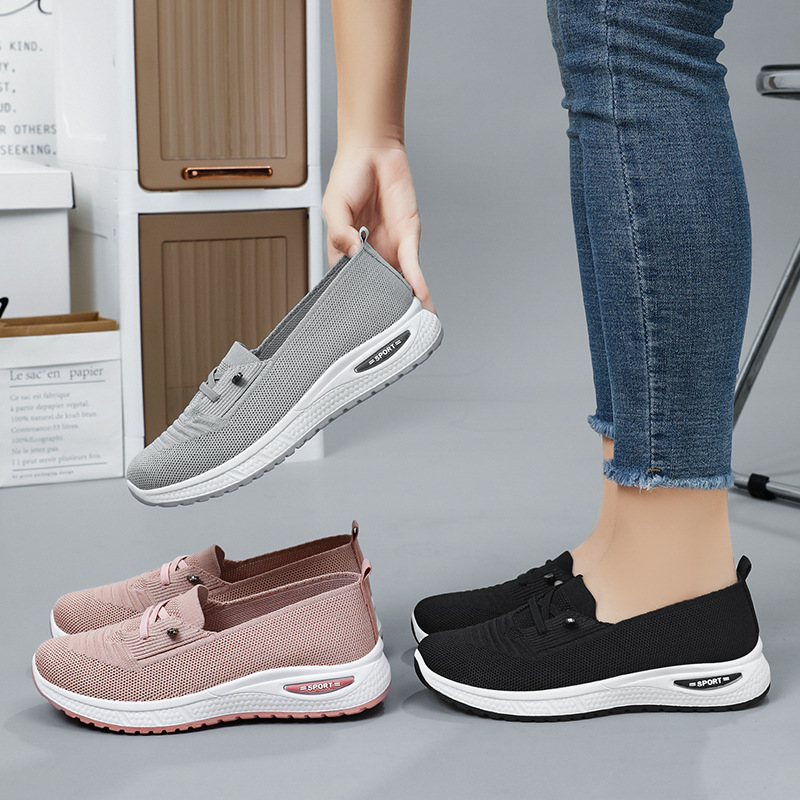 Atmungsaktive Damen-Slip-On-Sn – Women Shoes Qc Bewertung und Preis
