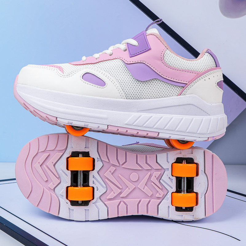 Kinder-Rollschuhe mit 4 Rädern – Women Shoes Sneakers Bewertung und Preis