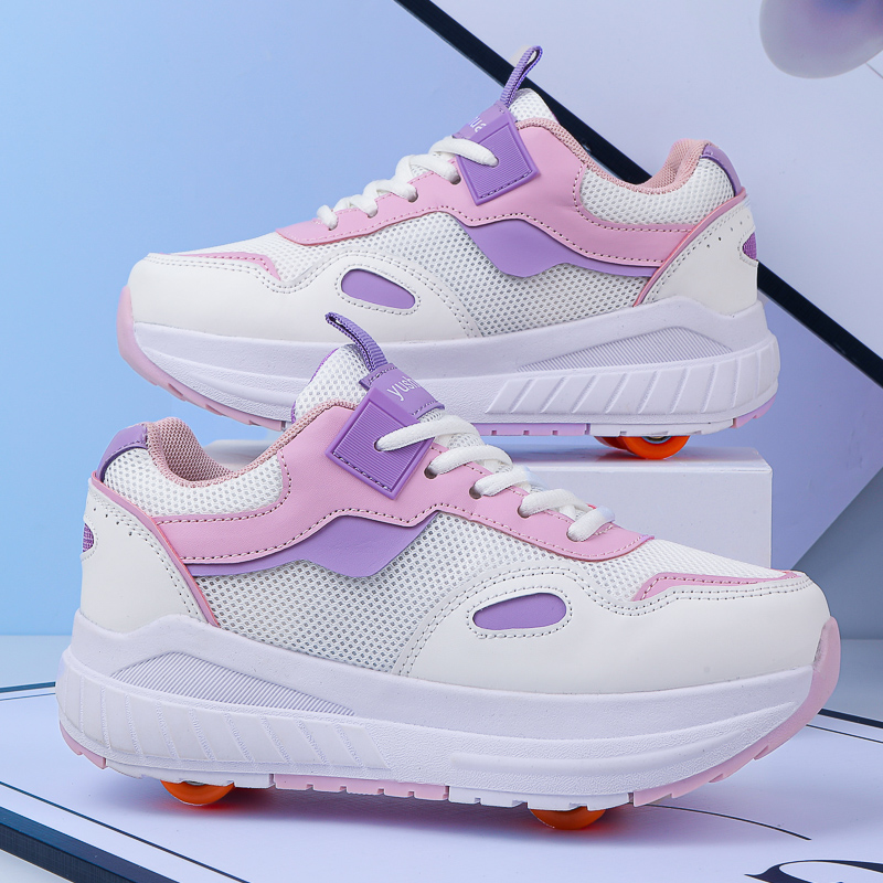 Kinder-Rollschuhe mit 4 Rädern – Women Shoes Sneakers Bewertung und Preis