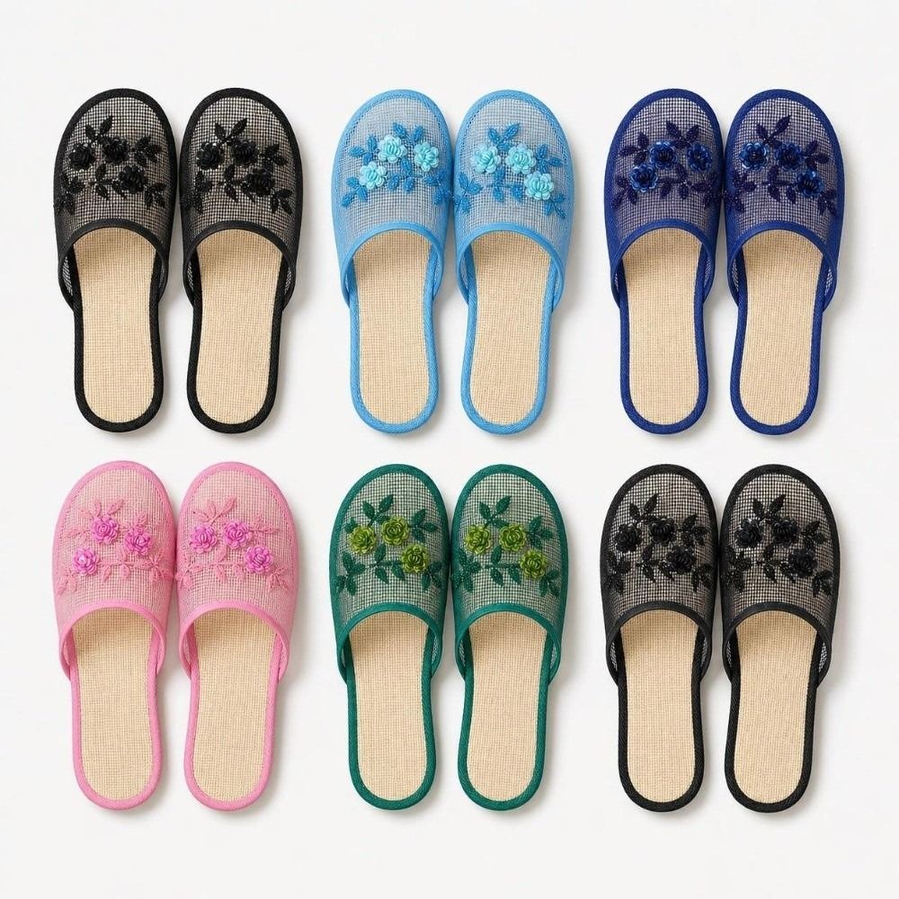 Lässige Blumenstickerei-Netz-S – Women'S Shoes For Flat Feet Bewertung und Preis