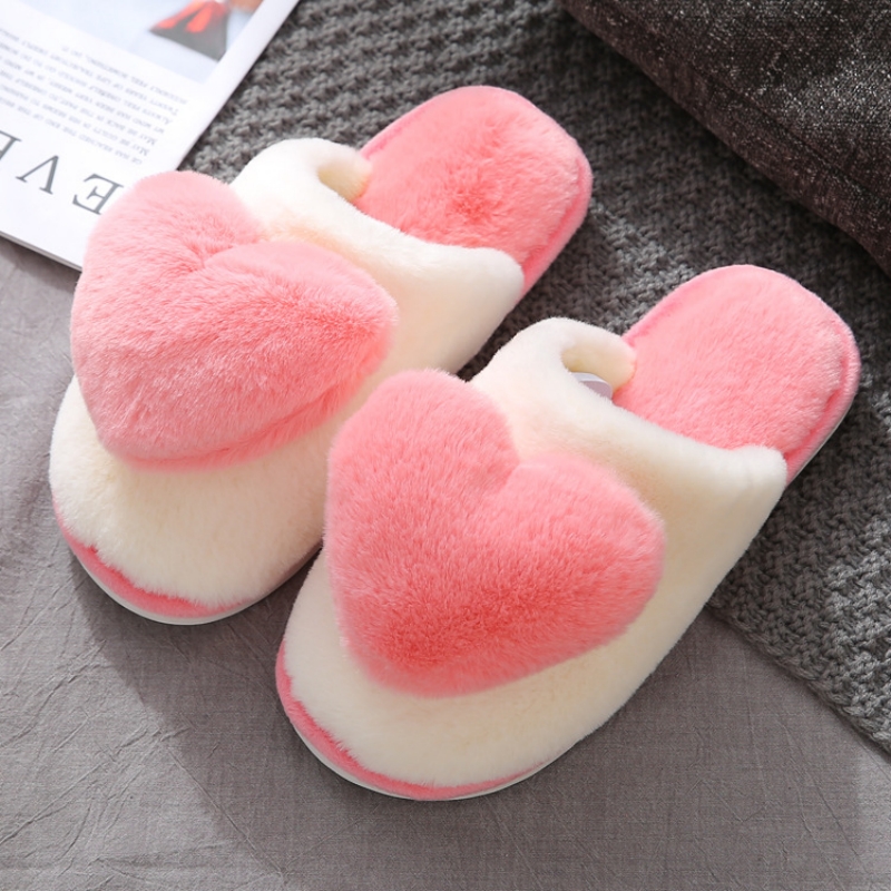 Winter Warme Herz-Muster Baumw – Women Shoes Size To Men Bewertung und Preis