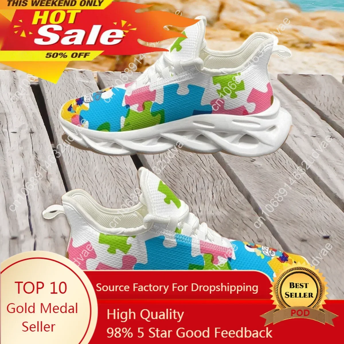 Autism Awareness Sports Runnin – Women Shoes Sneakers Bewertung und Preis