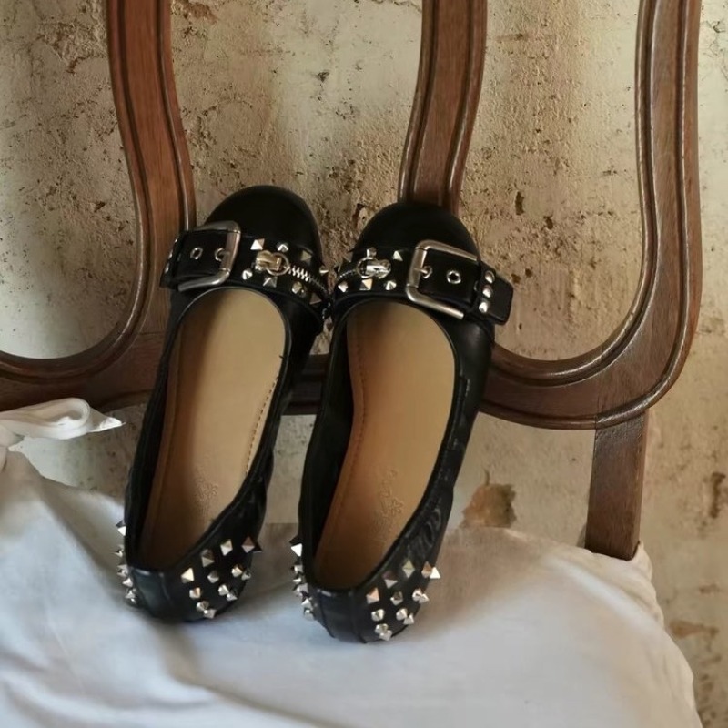 Bolt Round-head Single Shoe Da – Slingback Pumps Women Bewertung und Preis