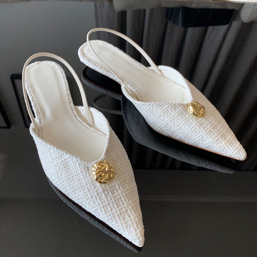 2025 Neue Marken-Damensandalen – Slingback Pumps Women Bewertung und Preis
